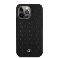 Mercedes Liquid Silicone Case for iPhone 13 Pro, musta hinta ja tiedot | Puhelimen kuoret ja kotelot | hobbyhall.fi