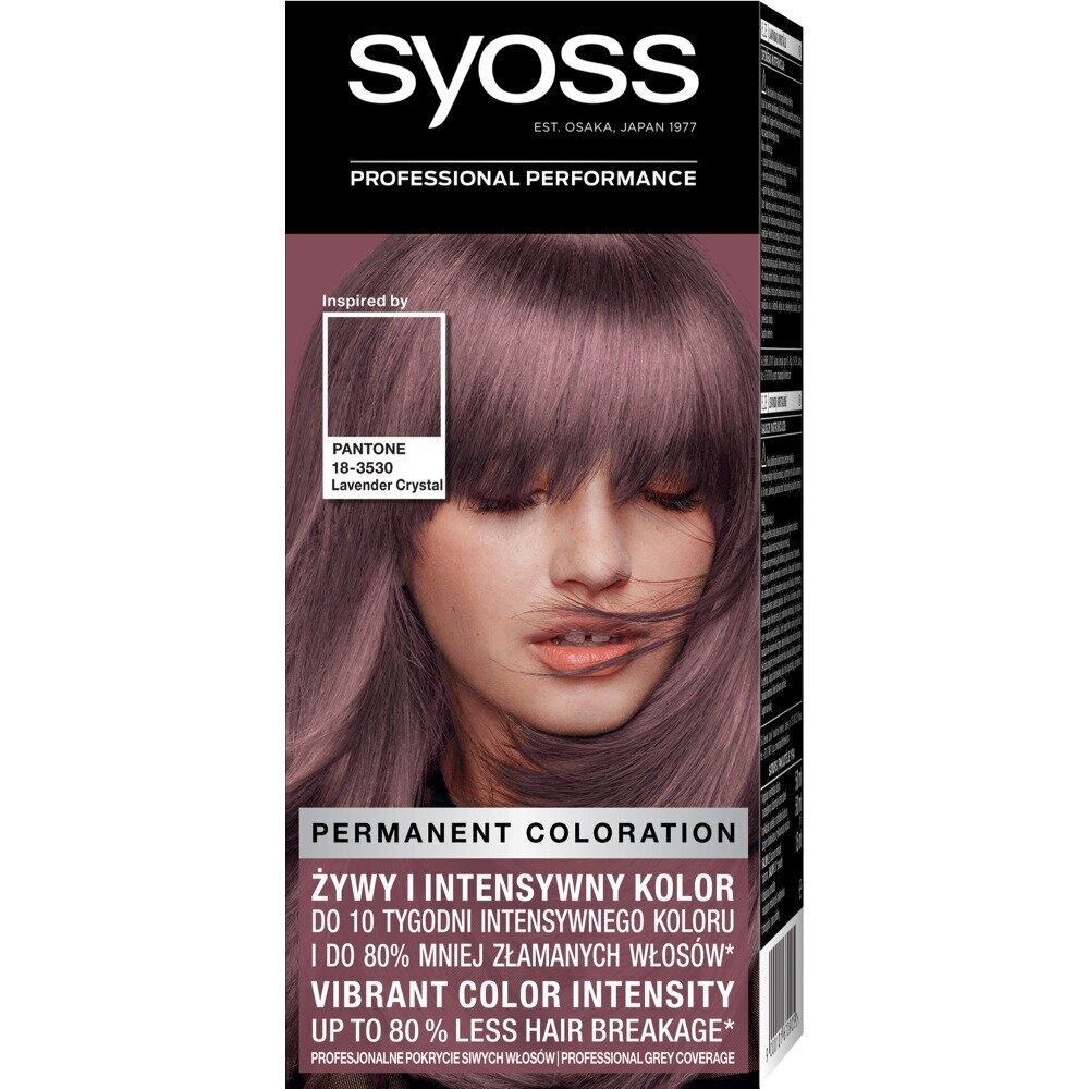 Syoss Permanent Coloration 8-23 hiusväri hinta ja tiedot | Hiusvärit | hobbyhall.fi