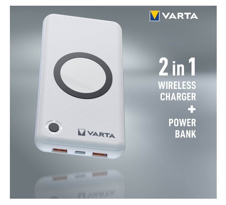 Varavirtalähde Varta Wireless 15000mAh hinta ja tiedot | Varavirtalähteet | hobbyhall.fi