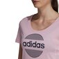 Adidas Puserot Linear Tee II Pink hinta ja tiedot | Naisten urheiluvaatteet | hobbyhall.fi