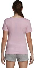 Adidas Puserot Linear Tee II Pink hinta ja tiedot | Naisten urheiluvaatteet | hobbyhall.fi