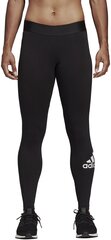 Adidas Elastinen W Mh Bos Tights Black hinta ja tiedot | Naisten urheiluvaatteet | hobbyhall.fi