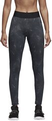 Adidas Elastinen W Id Aop Tights Grey hinta ja tiedot | Naisten urheiluvaatteet | hobbyhall.fi