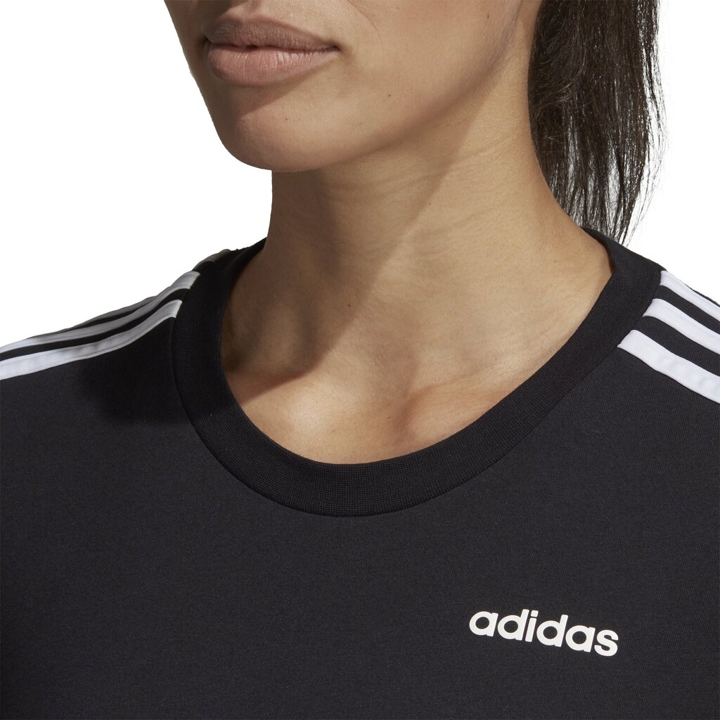 Adidas Puserot W E 3S Slim Tee Black hinta ja tiedot | Naisten urheiluvaatteet | hobbyhall.fi