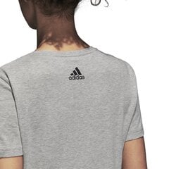 Adidas Puserot AOP Linear Tee Grey Heather hinta ja tiedot | Naisten T-paidat | hobbyhall.fi