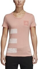 Adidas Puserot Three Stripes Pink White hinta ja tiedot | Naisten urheiluvaatteet | hobbyhall.fi