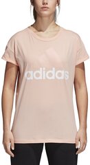 Adidas Puserot Ess Lin Lo Tee Coral hinta ja tiedot | Naisten urheiluvaatteet | hobbyhall.fi
