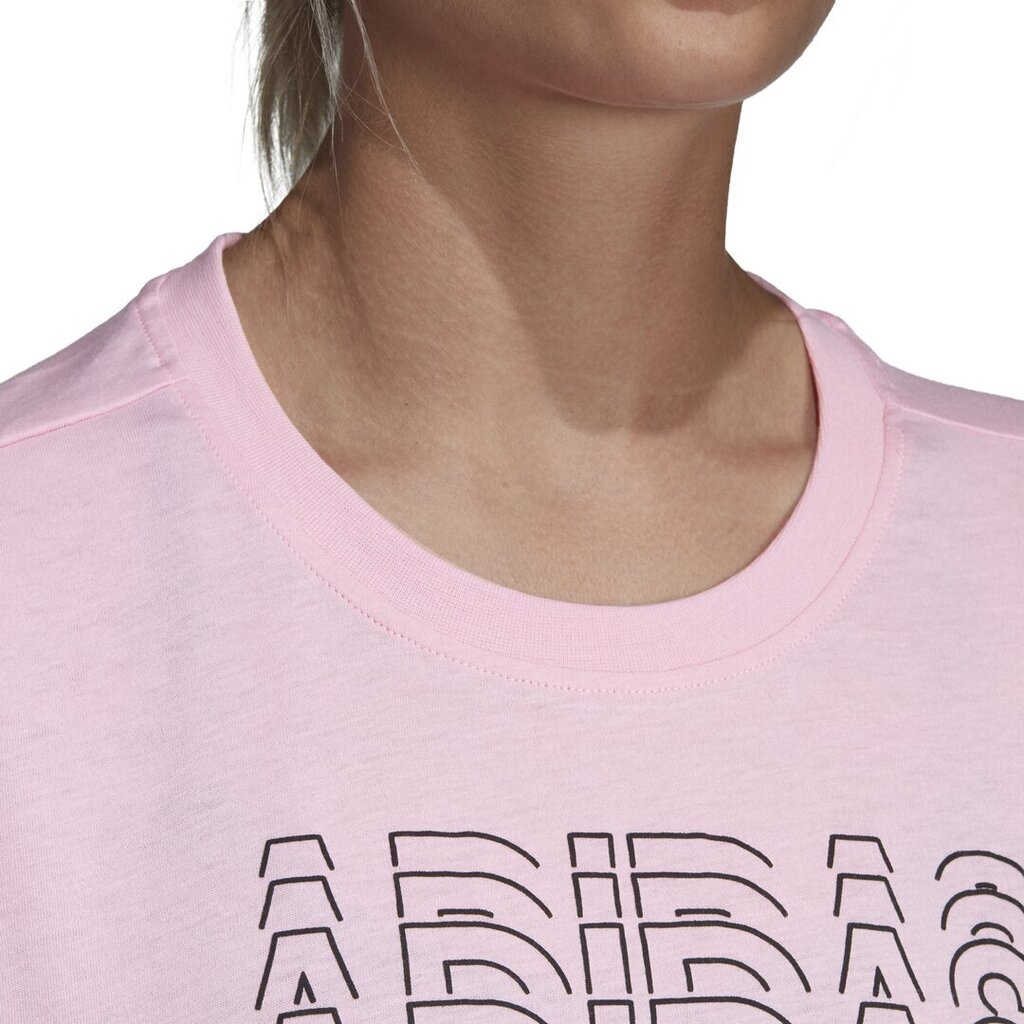 Adidas Puserot Lineage Id Tee Pink hinta ja tiedot | Naisten urheiluvaatteet | hobbyhall.fi