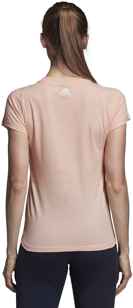 Adidas Puserot Ess Li Sli Tee Coral hinta ja tiedot | Naisten urheiluvaatteet | hobbyhall.fi