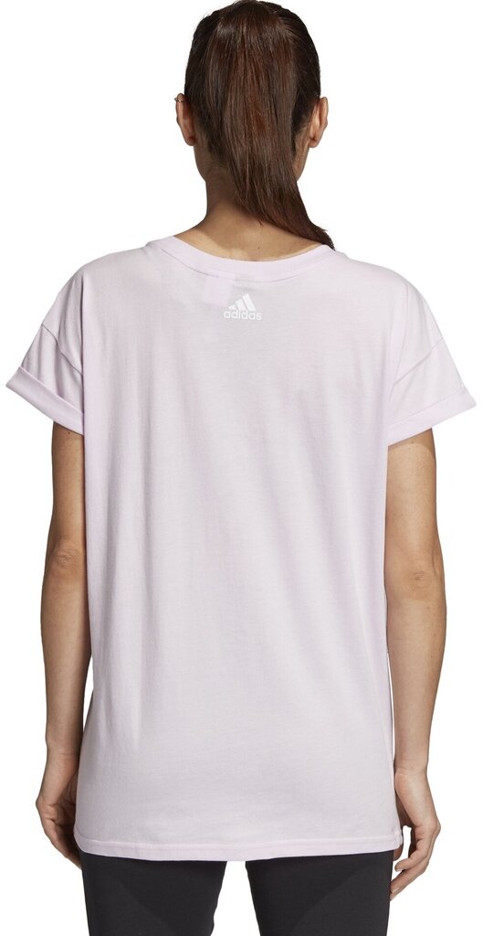 Adidas Puserot Ess Lin Lo Tee Pink hinta ja tiedot | Naisten urheiluvaatteet | hobbyhall.fi