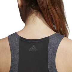 Adidas Puserot Crop Top Mlg Grey hinta ja tiedot | Naisten T-paidat | hobbyhall.fi