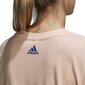 Adidas Puserot Emblem Tee Haze Coral hinta ja tiedot | Naisten T-paidat | hobbyhall.fi