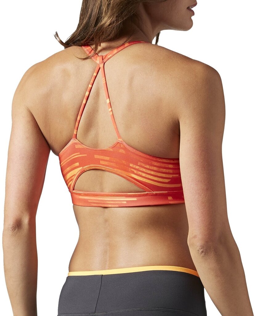 Reebok Urheiluliivit WOR TRI BACK BRA Orange hinta ja tiedot | Naisten urheiluvaatteet | hobbyhall.fi