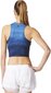 Adidas Puserot Crop Top Graph Mlg, sininen hinta ja tiedot | Naisten T-paidat | hobbyhall.fi