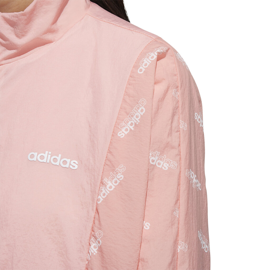 Adidas huppari W Fav TT WV Pink hinta ja tiedot | Naisten hupparit, collegepaidat ja villapaidat | hobbyhall.fi