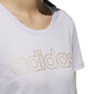 Adidas Puserot W E Branded T Purple hinta ja tiedot | Naisten paidat | hobbyhall.fi