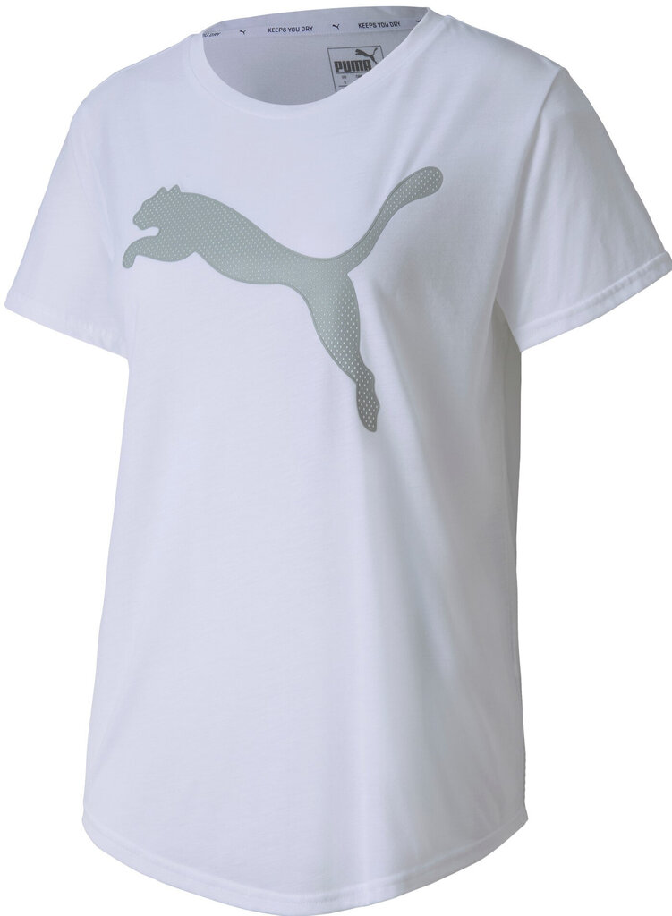 Puma Puserot Evostripe Tee White hinta ja tiedot | Naisten paidat | hobbyhall.fi