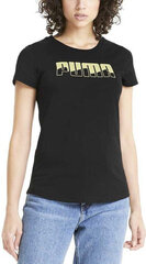 Puma Puserot Rebel Graphic Tee Black hinta ja tiedot | Naisten urheiluvaatteet | hobbyhall.fi