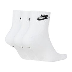 Nike Sukat U NK Nsw Every Essential Ankle White hinta ja tiedot | Naisten sukat | hobbyhall.fi