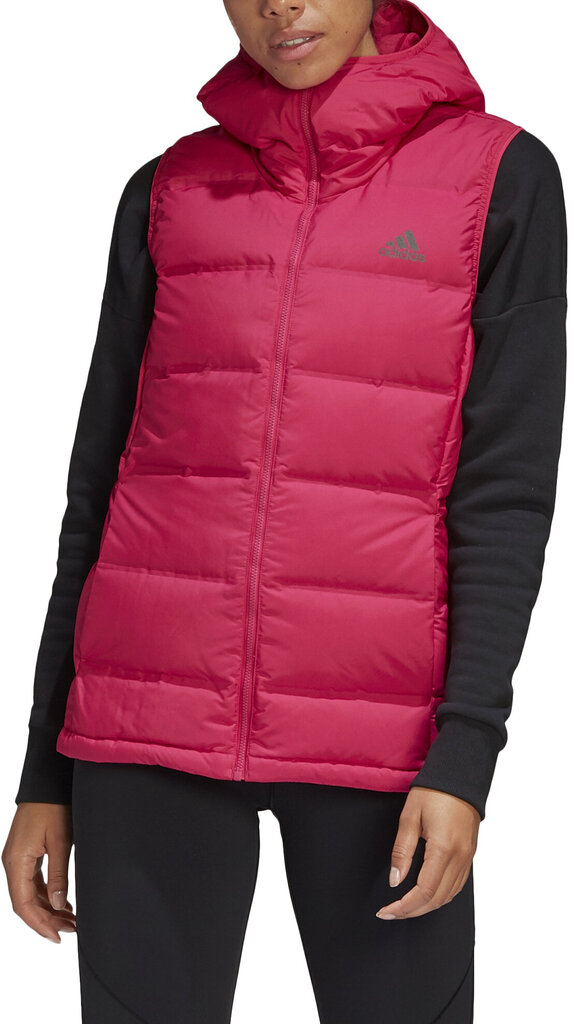 Adidas Liivit W Helionic Vest1 Pink hinta ja tiedot | Naisten liivit | hobbyhall.fi