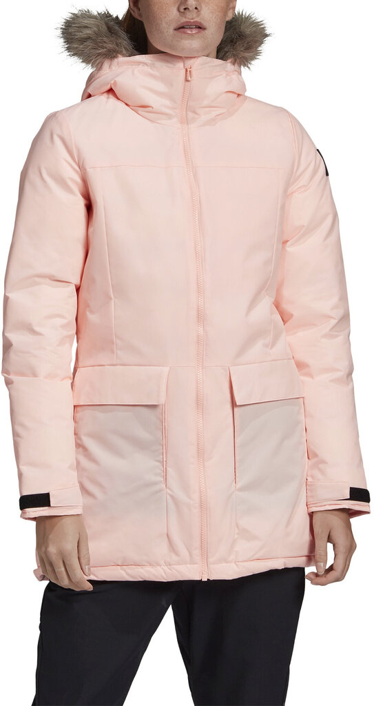 Adidas Takit W Xploric Parka Pink hinta ja tiedot | Naisten ulkoilutakit | hobbyhall.fi