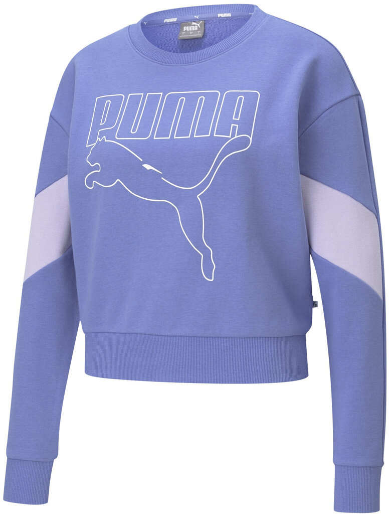 Puma Jumpperi Rebel Crew TR Haz Purple hinta ja tiedot | Naisten hupparit, collegepaidat ja villapaidat | hobbyhall.fi