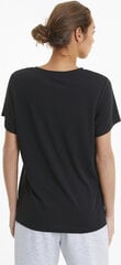 Puma Puserot Evostripe Tee Black hinta ja tiedot | Naisten T-paidat | hobbyhall.fi