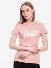 Puma Puserot Ess Logo Tee Brid Pink hinta ja tiedot | Naisten urheiluvaatteet | hobbyhall.fi