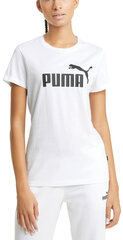 Ess logo tee puma naiset white 58677402 hinta ja tiedot | Naisten paidat | hobbyhall.fi