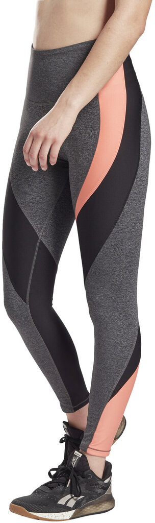 Reebok Elastinen Ts Lux Hr Tight Cb Grey hinta ja tiedot | Naisten urheiluvaatteet | hobbyhall.fi