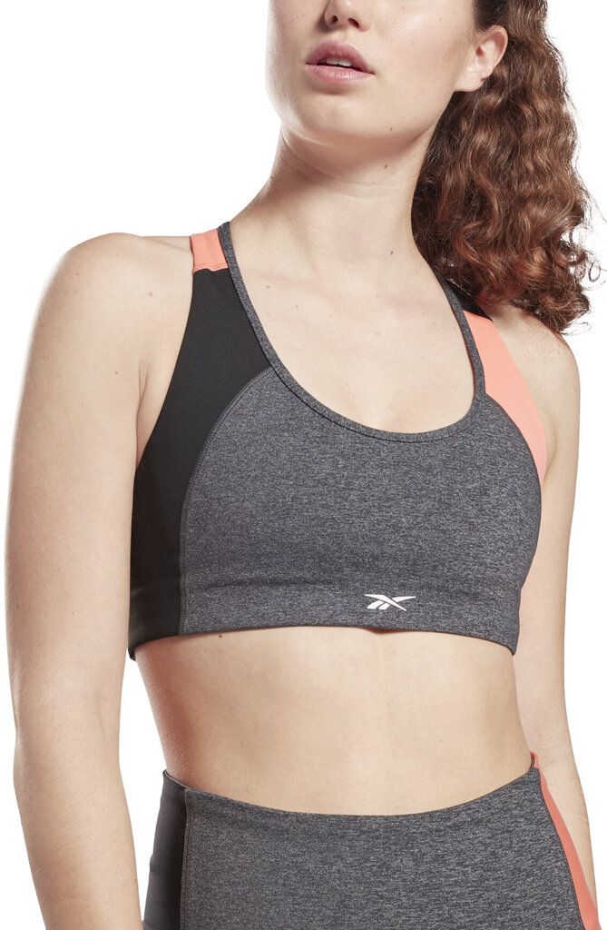 Reebok Urheiluliivit Ts Lux Racer Bra Pa Grey hinta ja tiedot | Naisten urheiluvaatteet | hobbyhall.fi