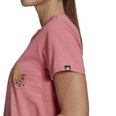 Adidas Puserot W Foil Lin G T Pink hinta ja tiedot | Naisten T-paidat | hobbyhall.fi