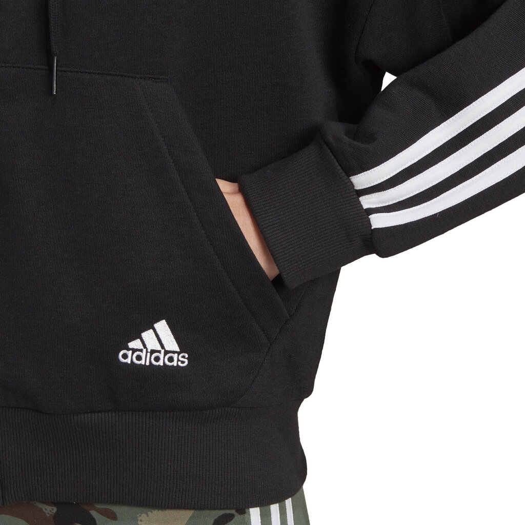 Adidas huppari W 3s Fz Hoodie Black hinta ja tiedot | Naisten hupparit, collegepaidat ja villapaidat | hobbyhall.fi