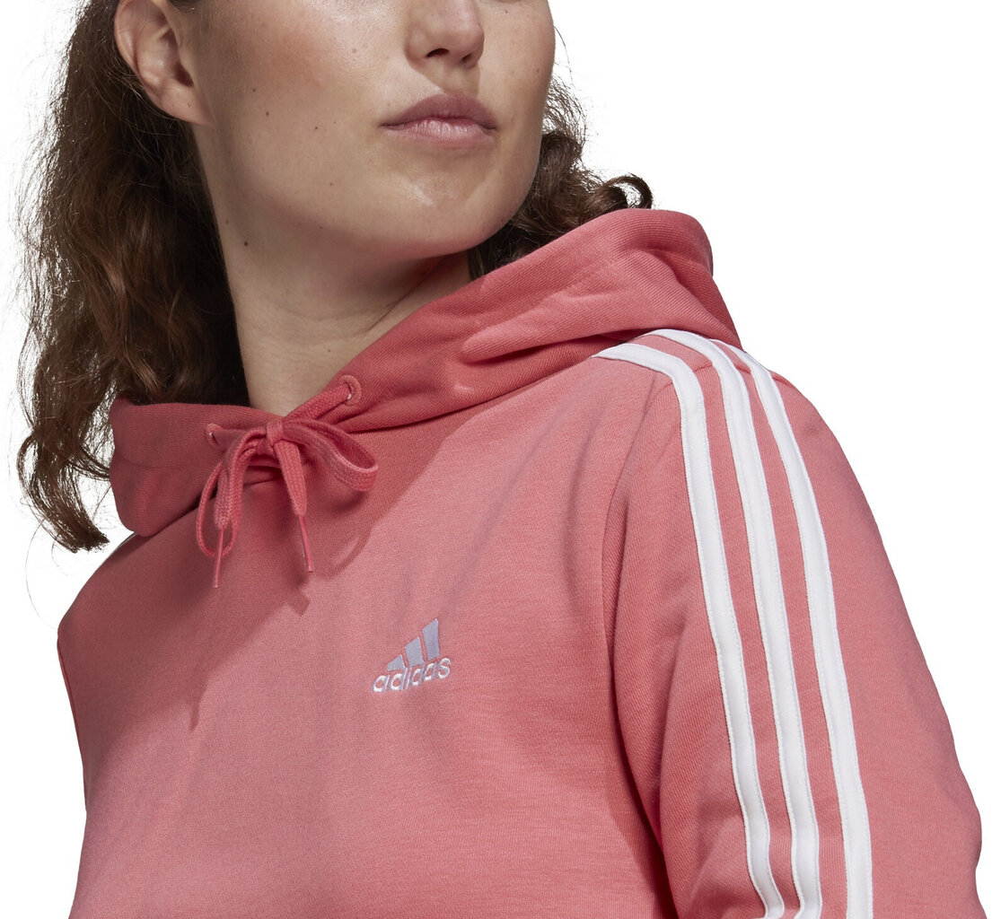 Adidas Jumpperi W 3s Ft Cro Hoodie Pink hinta ja tiedot | Naisten hupparit, collegepaidat ja villapaidat | hobbyhall.fi