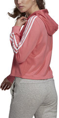 Adidas huppari W 3s Ft Cro Hoodie Pink hinta ja tiedot | Naisten hupparit, collegepaidat ja villapaidat | hobbyhall.fi