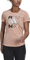 Adidas Puserot Run Logo W 1 Peach hinta ja tiedot | Naisten T-paidat | hobbyhall.fi