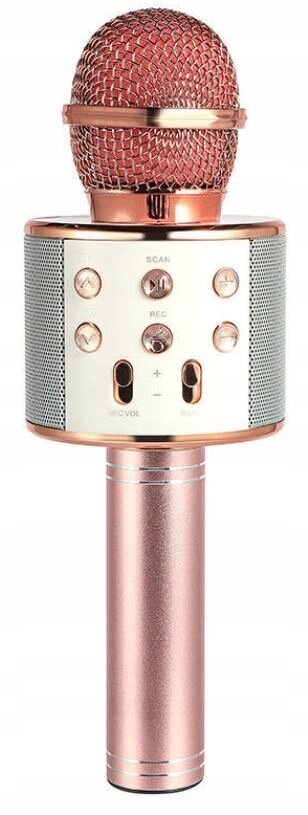 Langaton karaokemikrofoni ja langattomat kuulokkeet LED-taustavalolla, loistava lahja lapselle hinta ja tiedot | Kuulokkeet | hobbyhall.fi