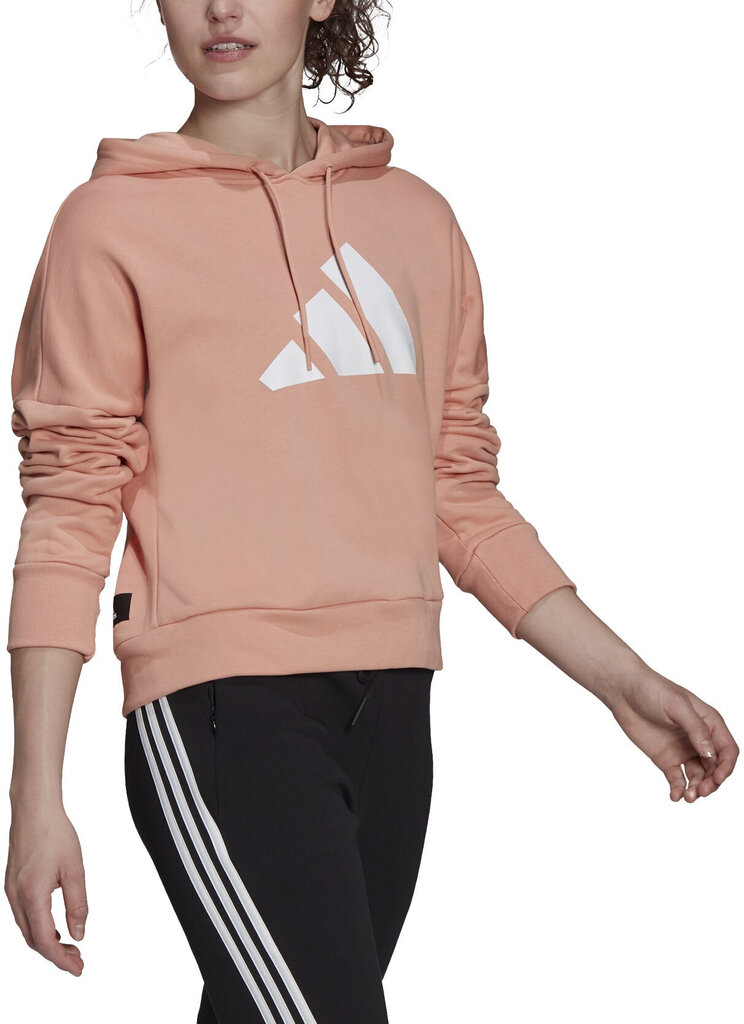 Adidas huppari W Fi 3B Hoodie Peach hinta ja tiedot | Naisten hupparit, collegepaidat ja villapaidat | hobbyhall.fi