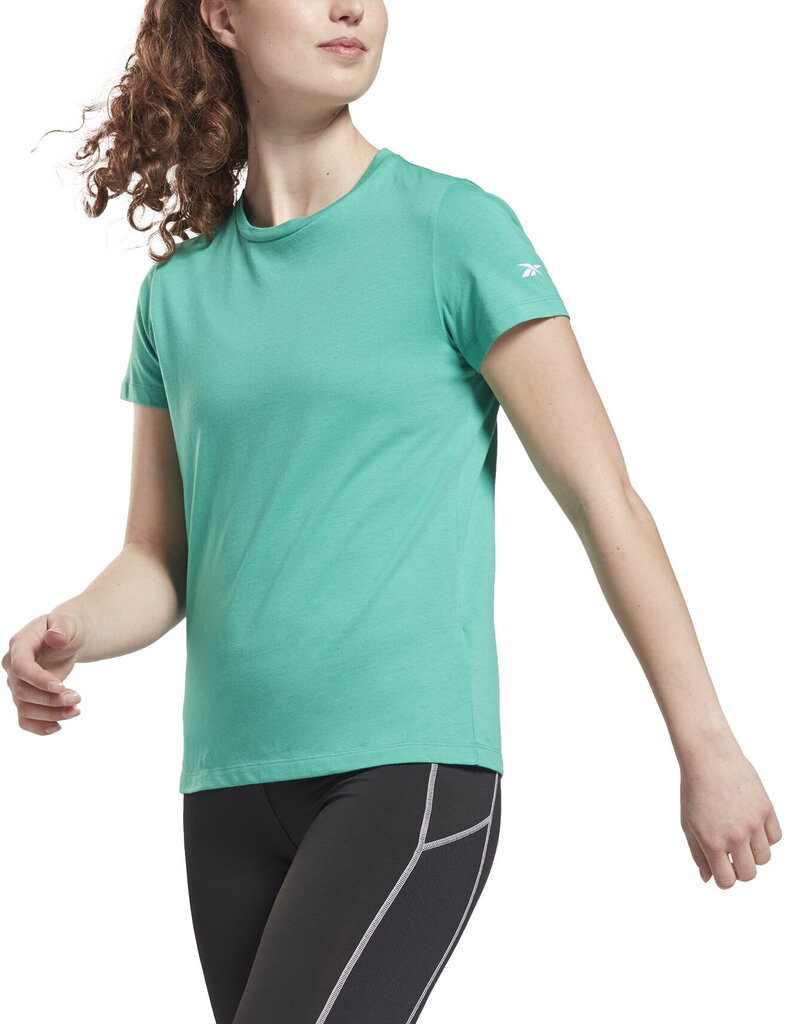 Reebok Puserot Wor Comm Cotton Tee Green hinta ja tiedot | Naisten T-paidat | hobbyhall.fi