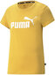 Puma Puserot Ess Logo Tee Yellow hinta ja tiedot | Naisten T-paidat | hobbyhall.fi