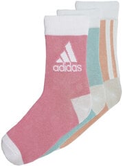 Adidas Sukat Lk Ankle S 3pp Pink Orange Blue hinta ja tiedot | Naisten sukat | hobbyhall.fi