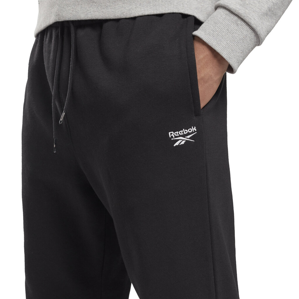 Reebok Housut Ri Fleece Jogger Black hinta ja tiedot | Naisten vapaa-ajan housut | hobbyhall.fi