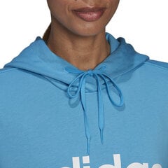 Adidas Jumpperi W Lin Ft Hoodie Blue HE9359 hinta ja tiedot | Naisten hupparit, collegepaidat ja villapaidat | hobbyhall.fi