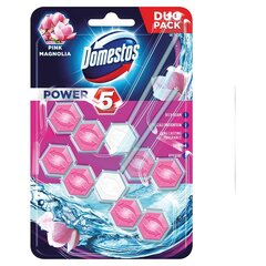 Domestos Power 5 Pink Magnolia wc-harkko 2x55g hinta ja tiedot | Puhdistusaineet | hobbyhall.fi