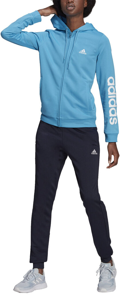 Adidas Urheiluasu W Lin Ft Ts Black Blue HD1696 hinta ja tiedot | Naisten urheiluvaatteet | hobbyhall.fi