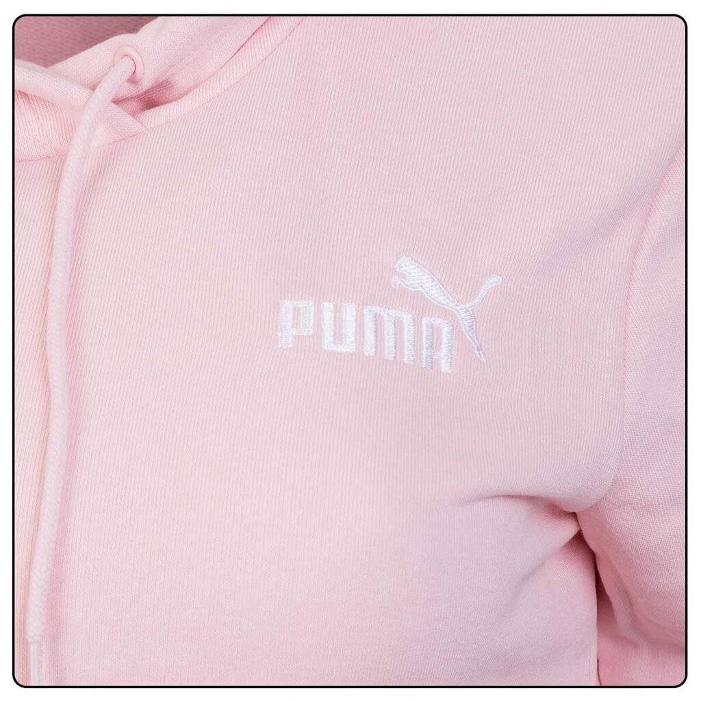 Puma Jumpperi Ess+Embroidery Pink 848332 82 hinta ja tiedot | Naisten hupparit, collegepaidat ja villapaidat | hobbyhall.fi