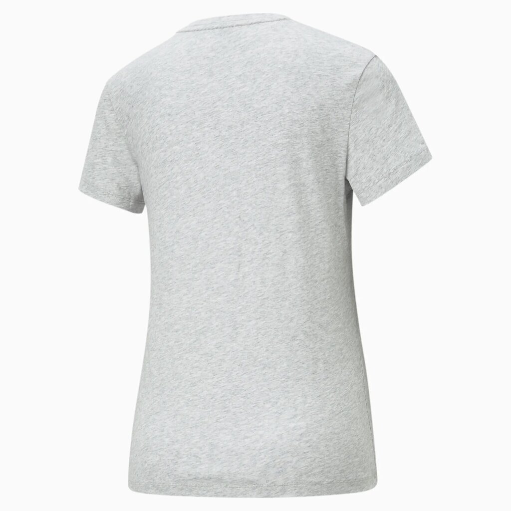 Puma Pusero Ess Logo Tee Ligh Grey 586774 04 hinta ja tiedot | Naisten T-paidat | hobbyhall.fi