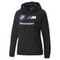 Puma Jumpperi Bmw Mms Wmn Ess Logo Hooded Black 536247 01 hinta ja tiedot | Naisten urheiluvaatteet | hobbyhall.fi