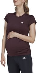 Adidas Puserot Maternity Tee Bordeaux HN3876 hinta ja tiedot | Naisten urheiluvaatteet | hobbyhall.fi