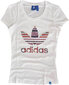 Adidas Originals Puserot GTREF INFIL W White F82107 hinta ja tiedot | Naisten T-paidat | hobbyhall.fi